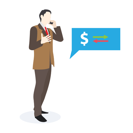 Business Call Vectorのイラスト素材