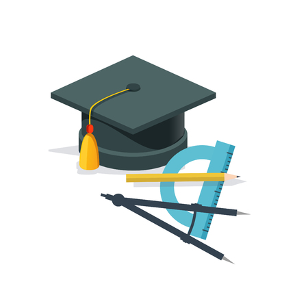 Graduation Vector Conceptのイラスト素材