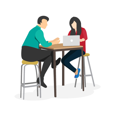 Business Meeting Conceptのイラスト素材