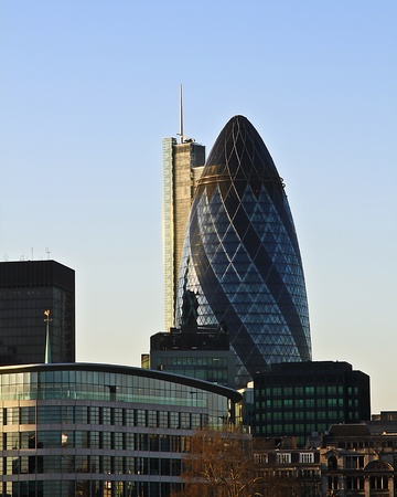 City of London Skylineのeditorial素材