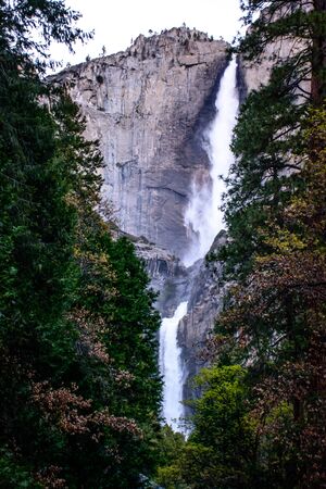 I am glad to take amazing shots at the amazing Yosemite National Park. Waterfall is the symbol of...