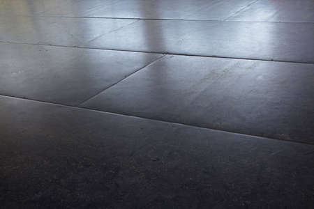 rubberized floor in bumper car rideの写真素材