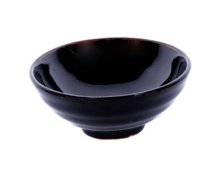 seramic bowl isolated on white backgroundの写真素材