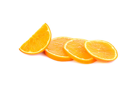 Sweet orange isolated on white background
