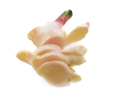 ginger root isolated on white background