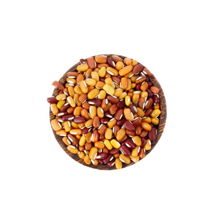 Adzuki Bean isolated on white background