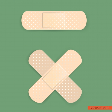 Adhesive bandageのイラスト素材