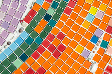 Colorful mosaic background