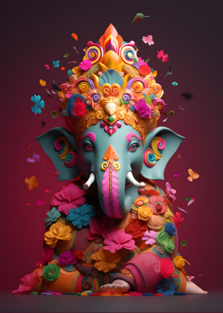 Ganesha The Lord Of Wisdom. Ganesha The Lord Of Wisdomの素材