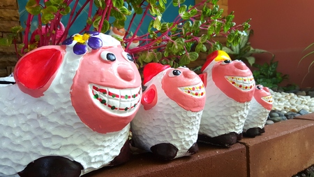 Sheep dollの写真素材