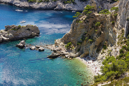 the Cote d'Azurの写真素材