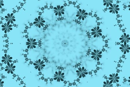 Abstract floral background