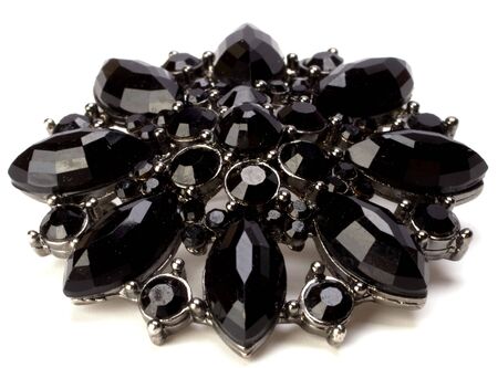 brooch isolated on white backgroundの写真素材