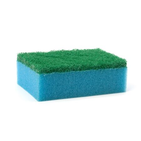 sponge group isolated on the white backgroundの写真素材