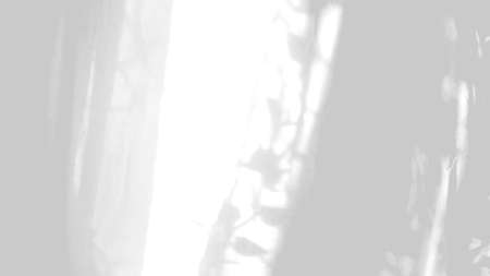 Summer background of shadows from the window curtains . The shadow of the curtains on the white...