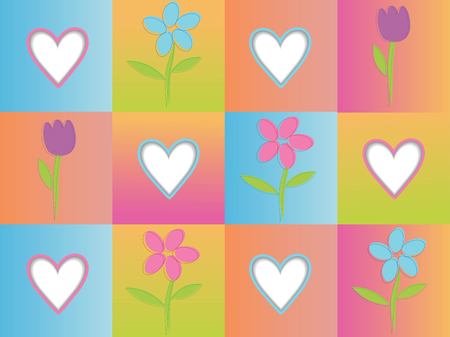 Valentine's backgroundのイラスト素材