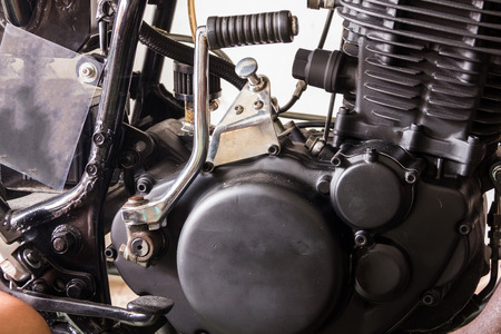 vintage Motorcycle machine 4 stroke