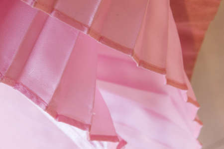 beautiful pattern pink dress thai wedding styleの写真素材