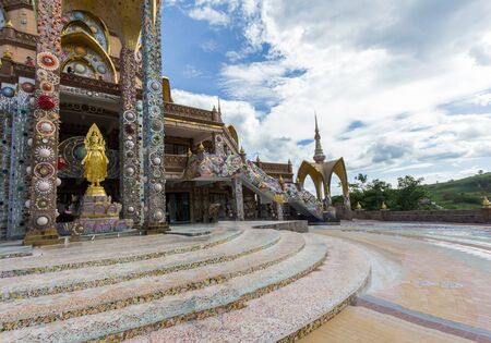 natural view nice sky and cloud on khaokho mountain at phetchabun provinceの写真素材