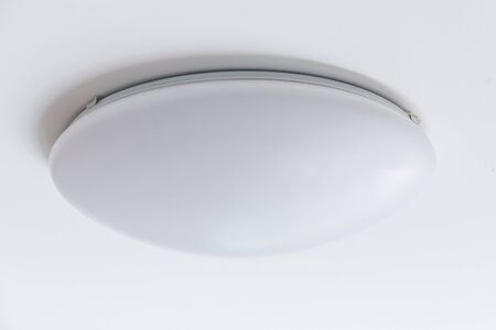 white circle lighting on white ceiling
