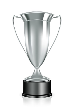 Silver Trophyのイラスト素材