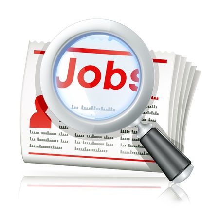 Job Searchのイラスト素材