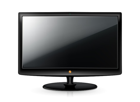 Monitorのイラスト素材