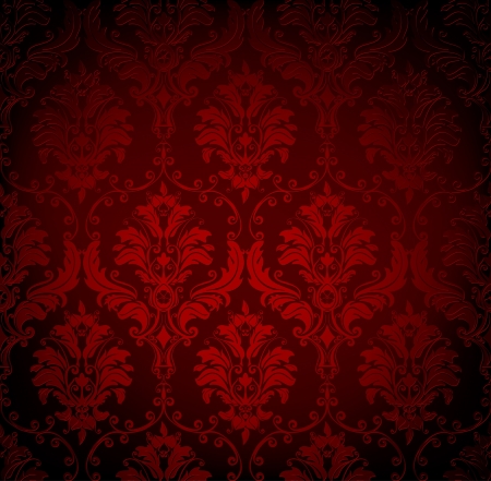 Seamless wallpaper patternのイラスト素材