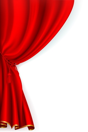 Red Curtainのイラスト素材