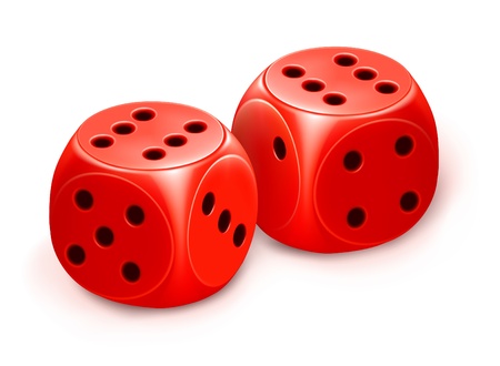 Dice, iconのイラスト素材