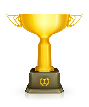 Racing trophyのイラスト素材