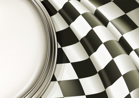 Checkered Backgroundのイラスト素材