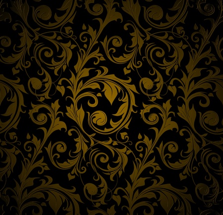 Seamless wallpaper patternのイラスト素材