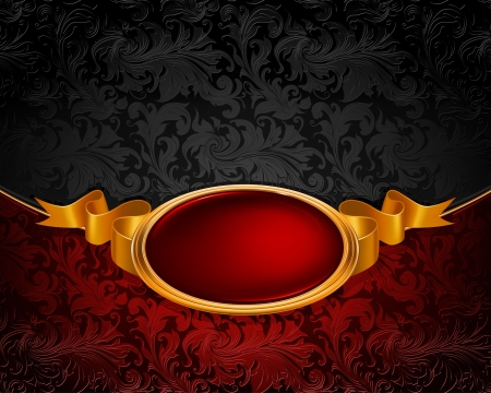 Vintage frame ornamentのイラスト素材