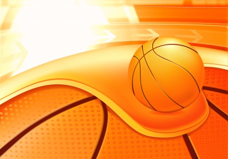 Sports Background, Basketballのイラスト素材