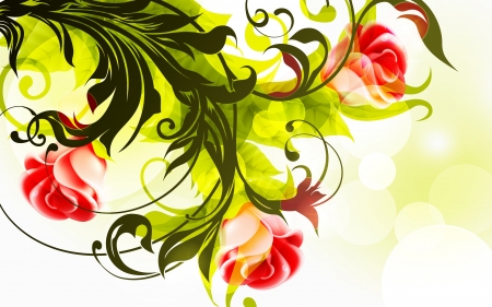 Background of rosesのイラスト素材