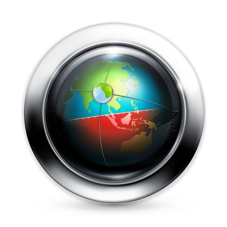 Abstract navigation deviceのイラスト素材