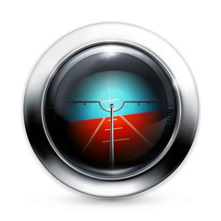Attitude Indicatorのイラスト素材