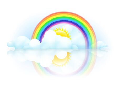 Rainbowのイラスト素材