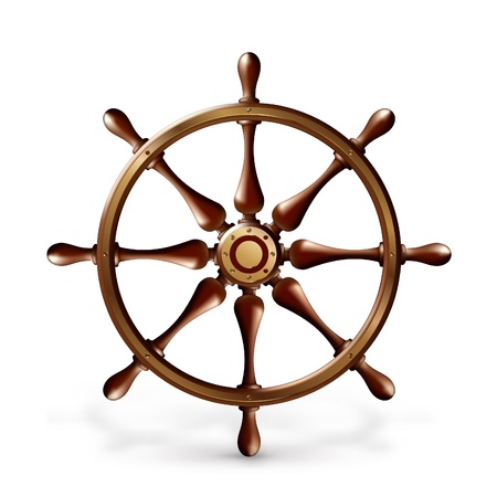 Ship wheelのイラスト素材