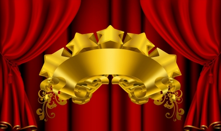 Gold Emblemのイラスト素材