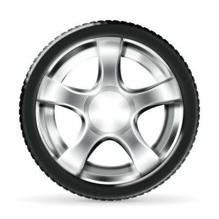 Car Wheelのイラスト素材
