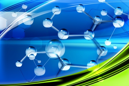 Background scienceのイラスト素材