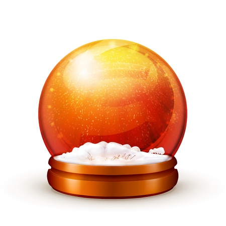 Snow ballのイラスト素材
