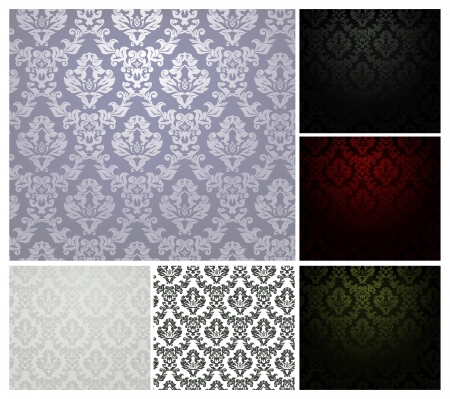 Pattern seamless, setのイラスト素材