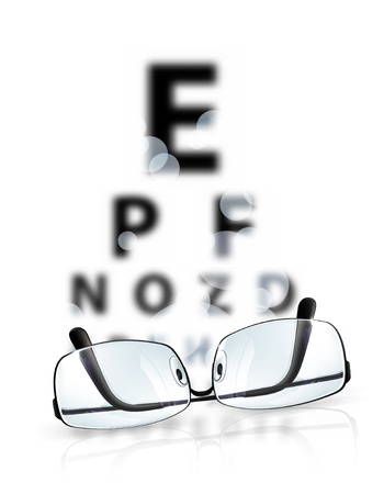 Eye testのイラスト素材