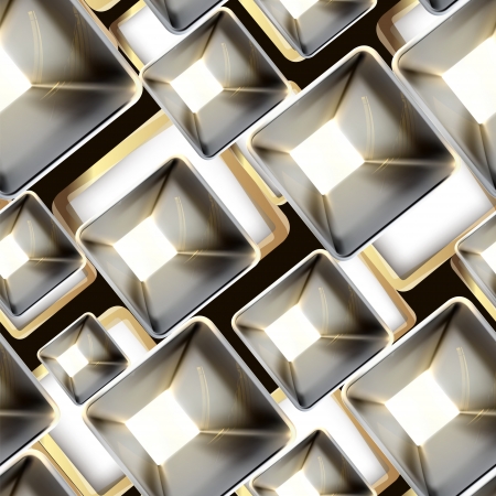 Abstract metal seamless patternのイラスト素材