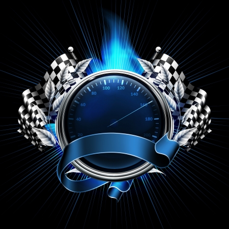 Blue Emblem Racesのイラスト素材