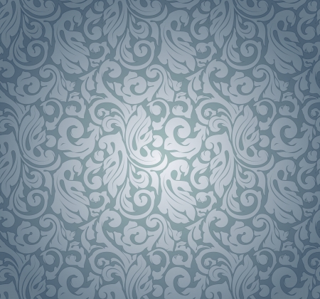 Blue pattern seamlessのイラスト素材