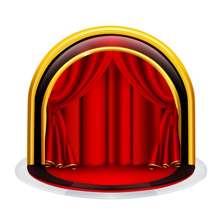 Theater Stageのイラスト素材